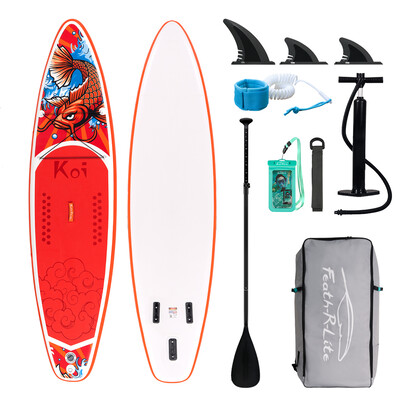 Planche de surf gonflable 11' - Sup Koi Orange - Belgique