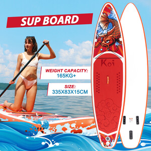 Opblaasbare surf paddleboard 11' - Sup Koi Oranje - België