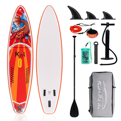 Planche de surf gonflable 11'6" - Sup Koi Orange - Belgique