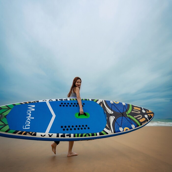 Planche de surf gonflable 11'6" - Singe Bleu - Belgique