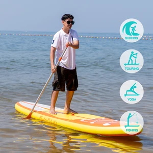 Opblaasbare surf paddleboard 11' - Oranje - België