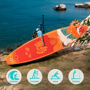 Planche de surf gonflable 11' - Orange Crane - Belgique